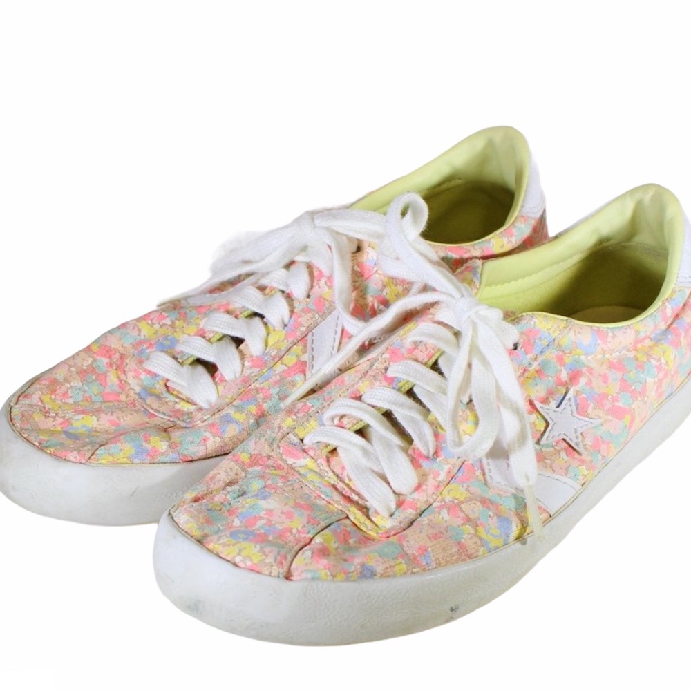 CONVERSE All Star Floral Canvas Tie Up Sneaker